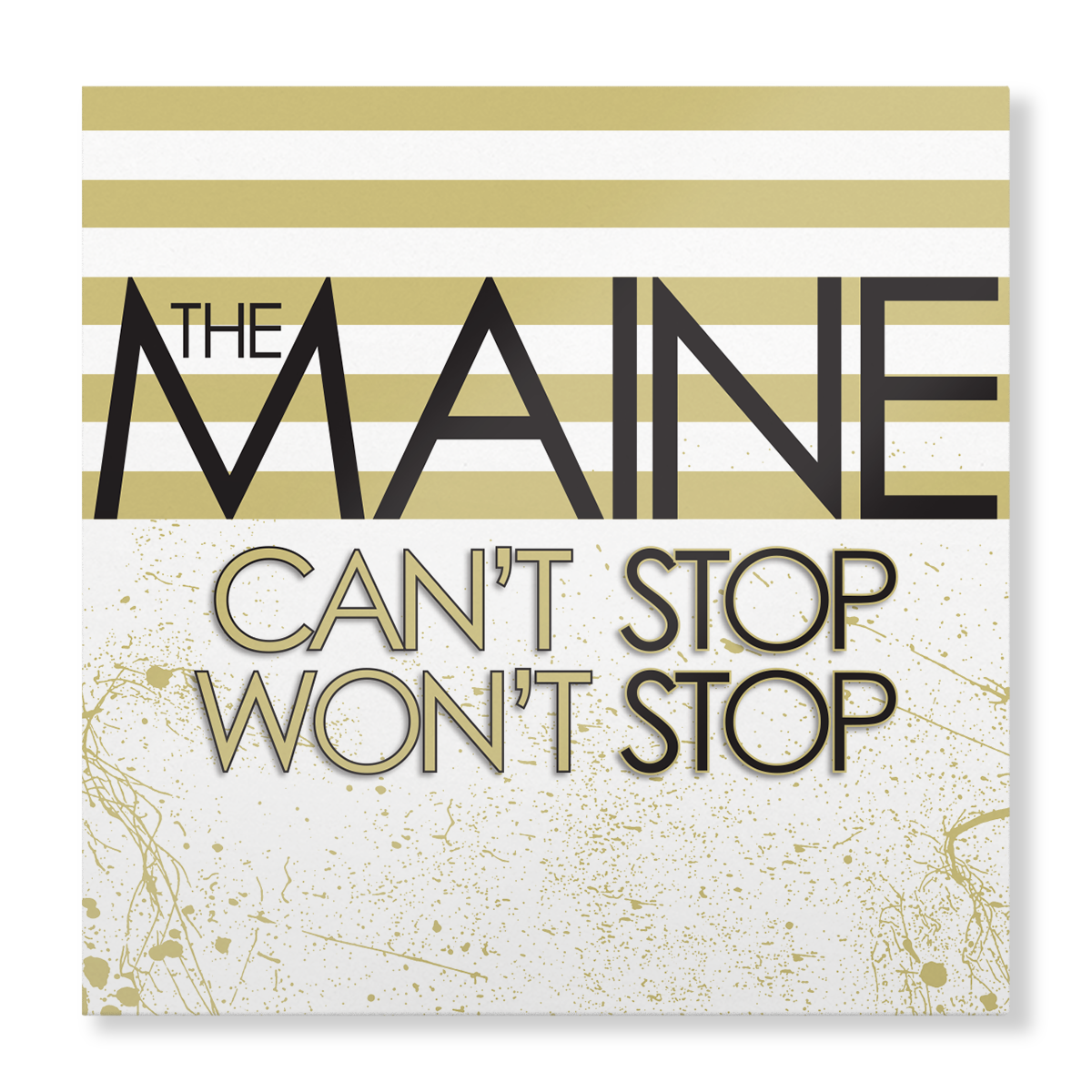 Can't Stop Won't Stop Black Vinyl Record