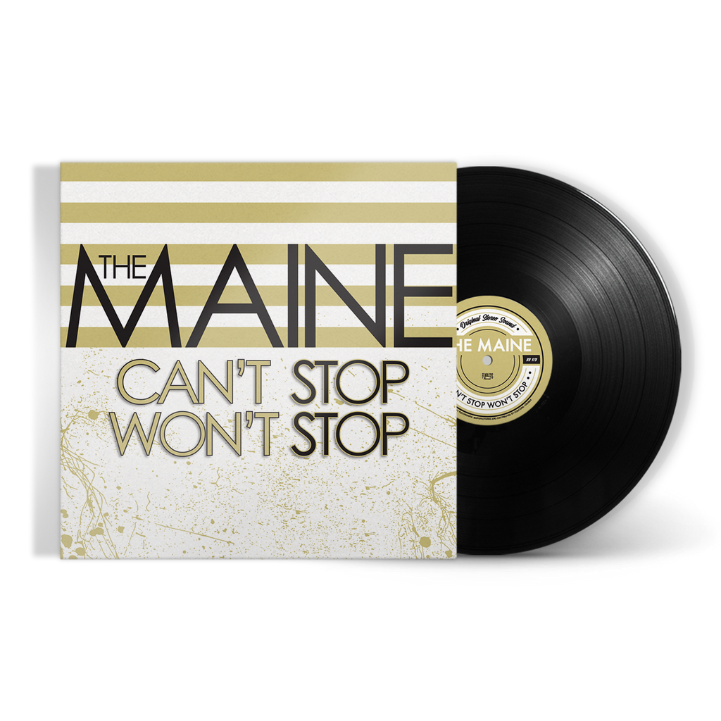 Can't Stop Won't Stop Black Vinyl Record