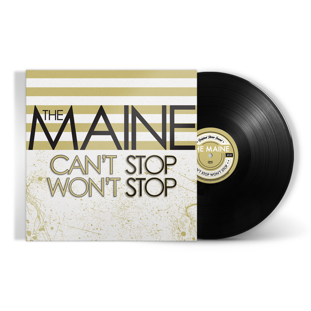Can't Stop Won't Stop Black Vinyl Record