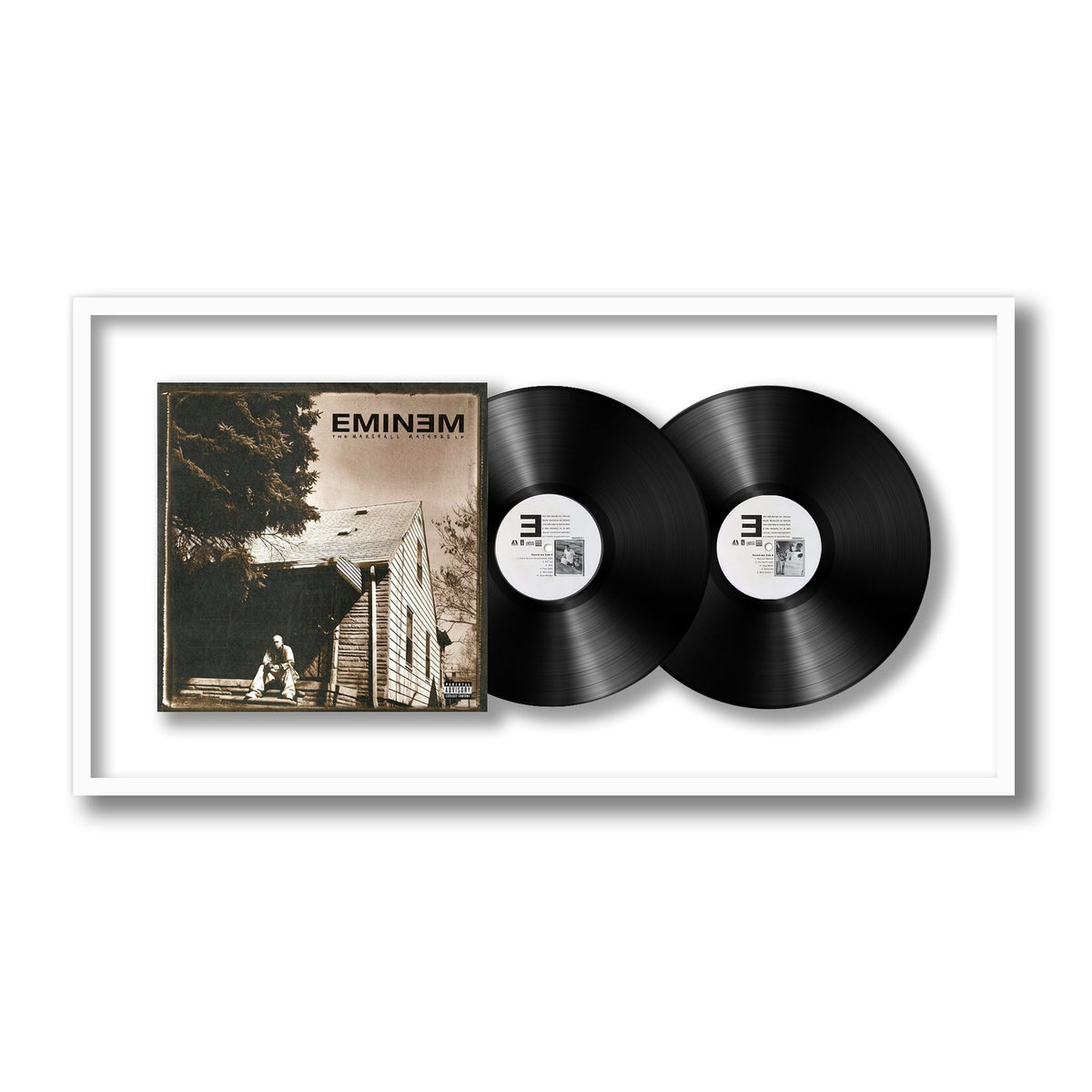 Eminem - The Marshall Mathers LP - Framed Vinyl Record