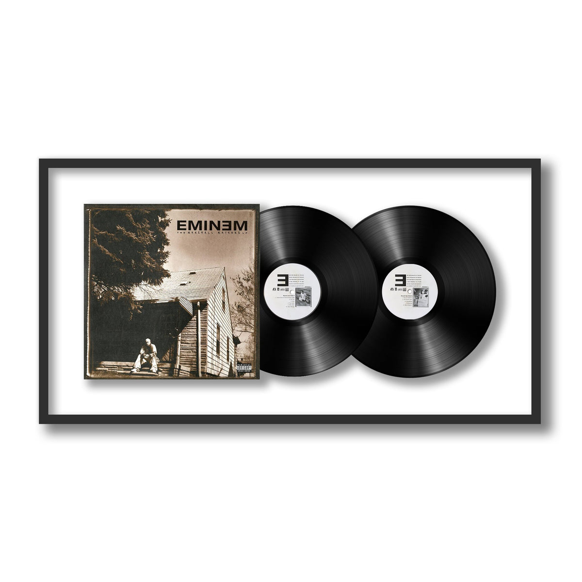 Eminem - The Marshall Mathers LP - Framed Vinyl Record