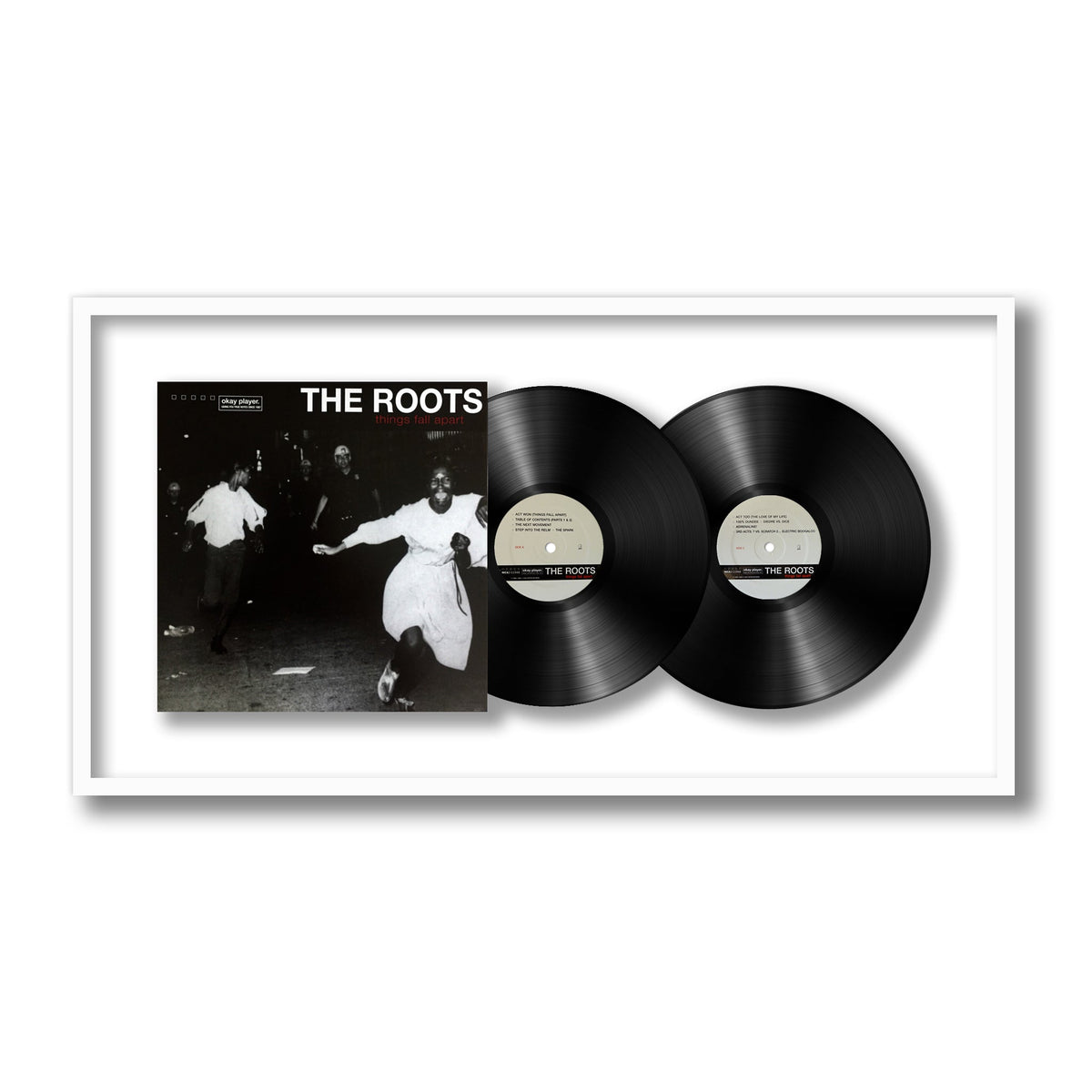The Roots - Things Fall Apart - Framed Vinyl Record