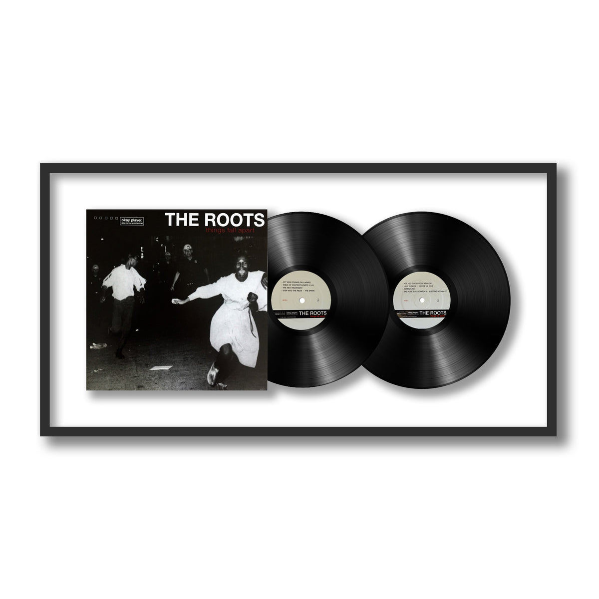 The Roots - Things Fall Apart - Framed Vinyl Record
