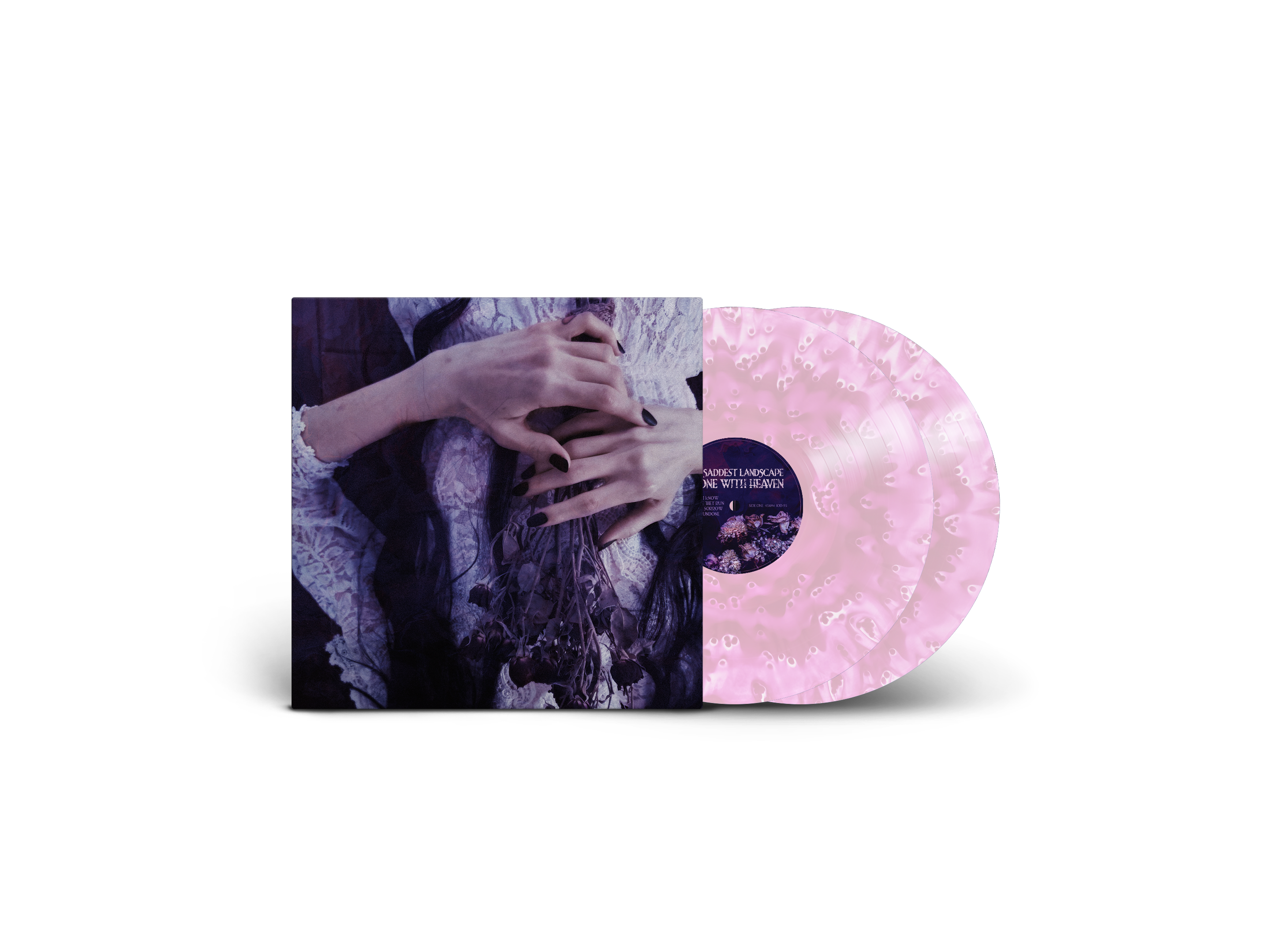 The Saddest Landscape - Alone With Heaven LP (Exclusive - Limited to 100, "Where Angels Ascend" Vinyl) Vinyl Record
