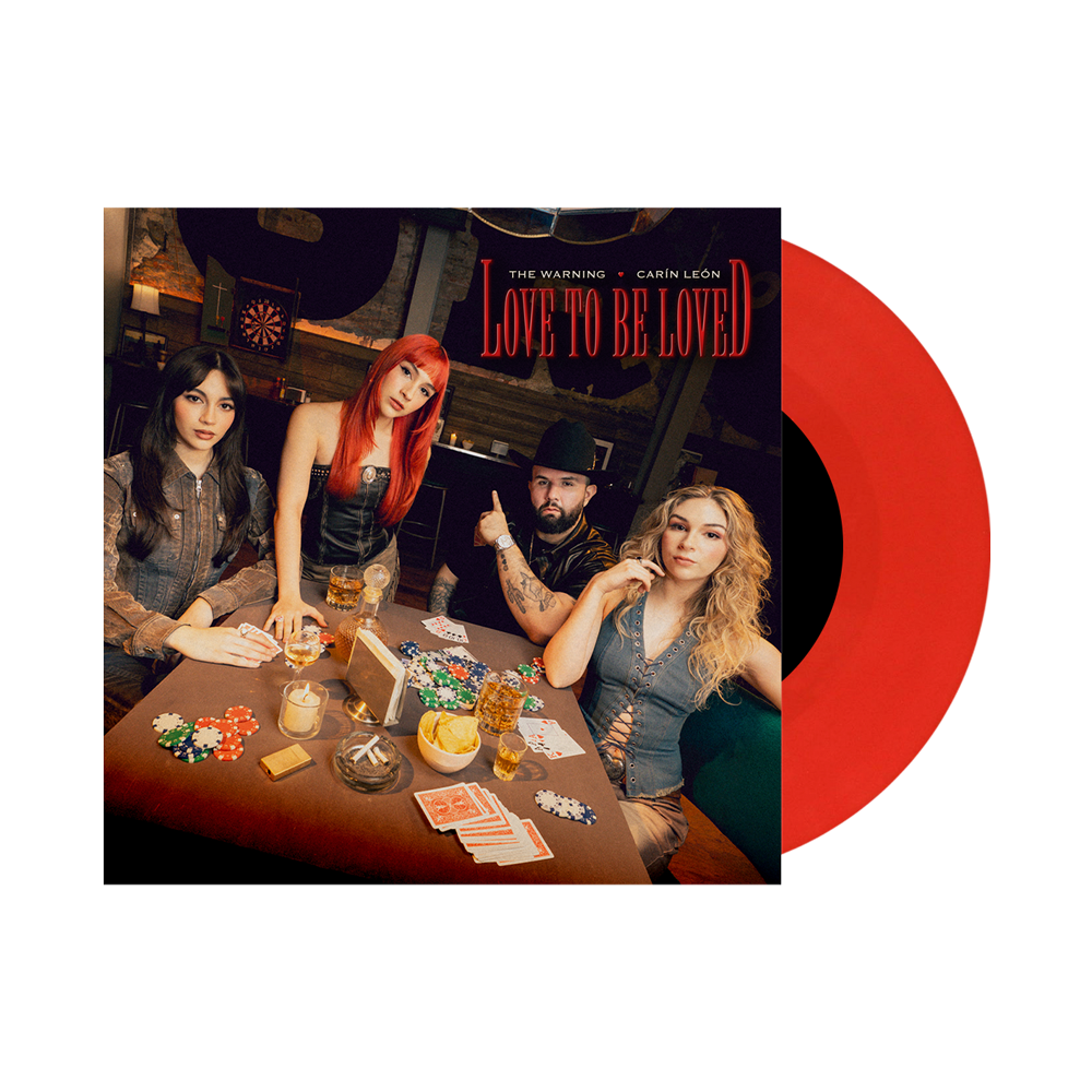 The Warning x Carín León “Love to Be Loved” 7” Vinyl Record