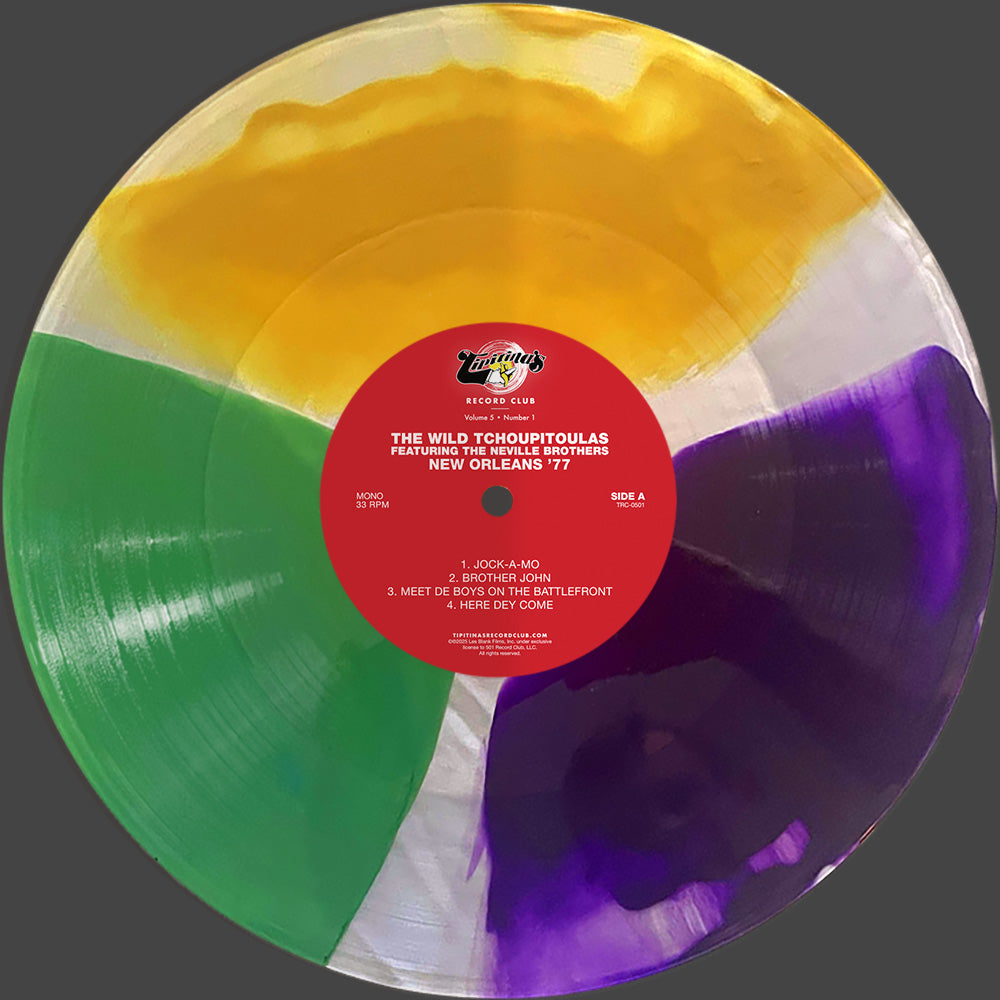 Wild Tchoupitoulas ft. The Neville Brothers: New Orleans '77 (LP Vinyl) Vinyl Record