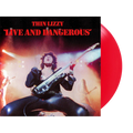 Thin Lizzy - Live And Dangerous (180 Gram Vinyl, Clear Vinyl, Red, Audiophile, Limited Edition) (2 Lp's) [Vinyl]