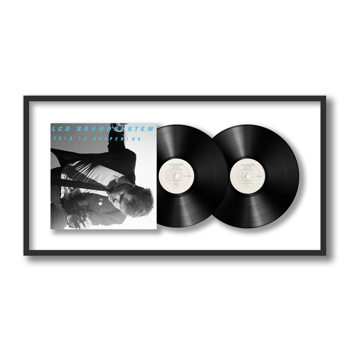 Soundsystem - This Is Happening - Framed Vinyl Record