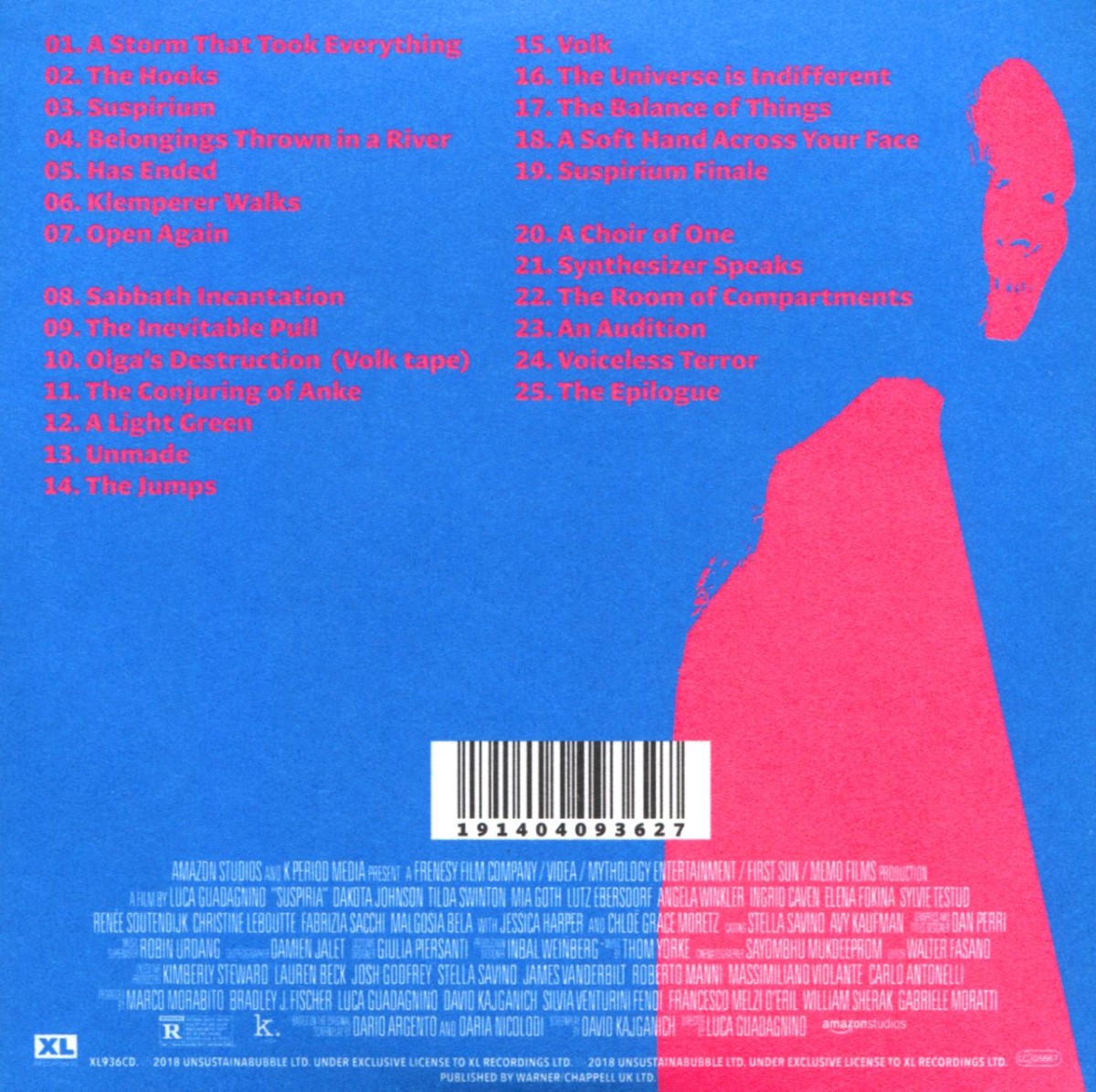 Thom Yorke – Suspiria (2-CD) Music CD