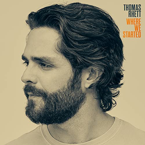 Thomas Rhett Where We Started [Black w/ Gold Swirl 2 LP] Vinyl Record
