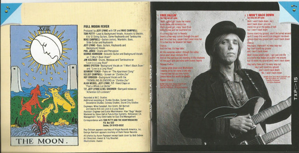 Tom Petty – Full Moon Fever Music CD