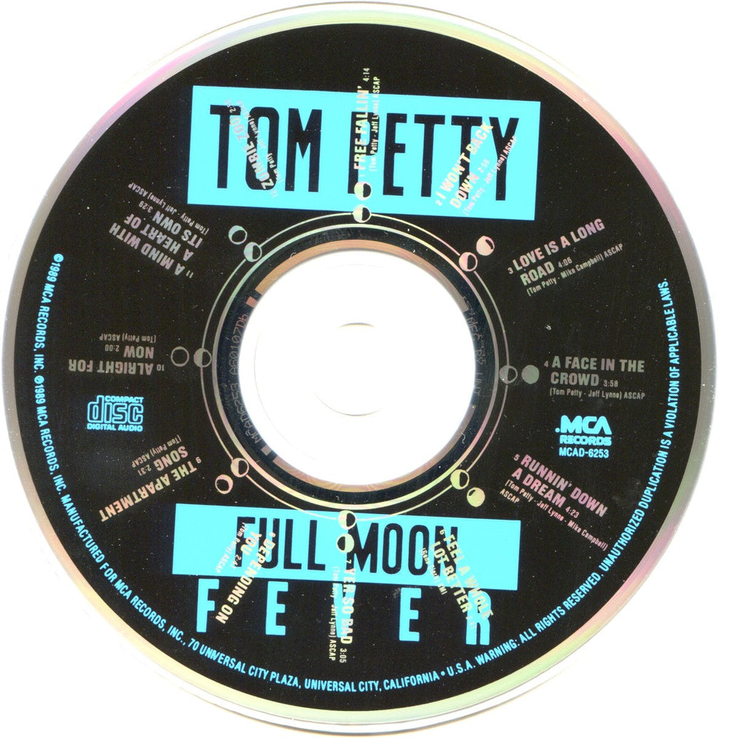 Tom Petty – Full Moon Fever Music CD