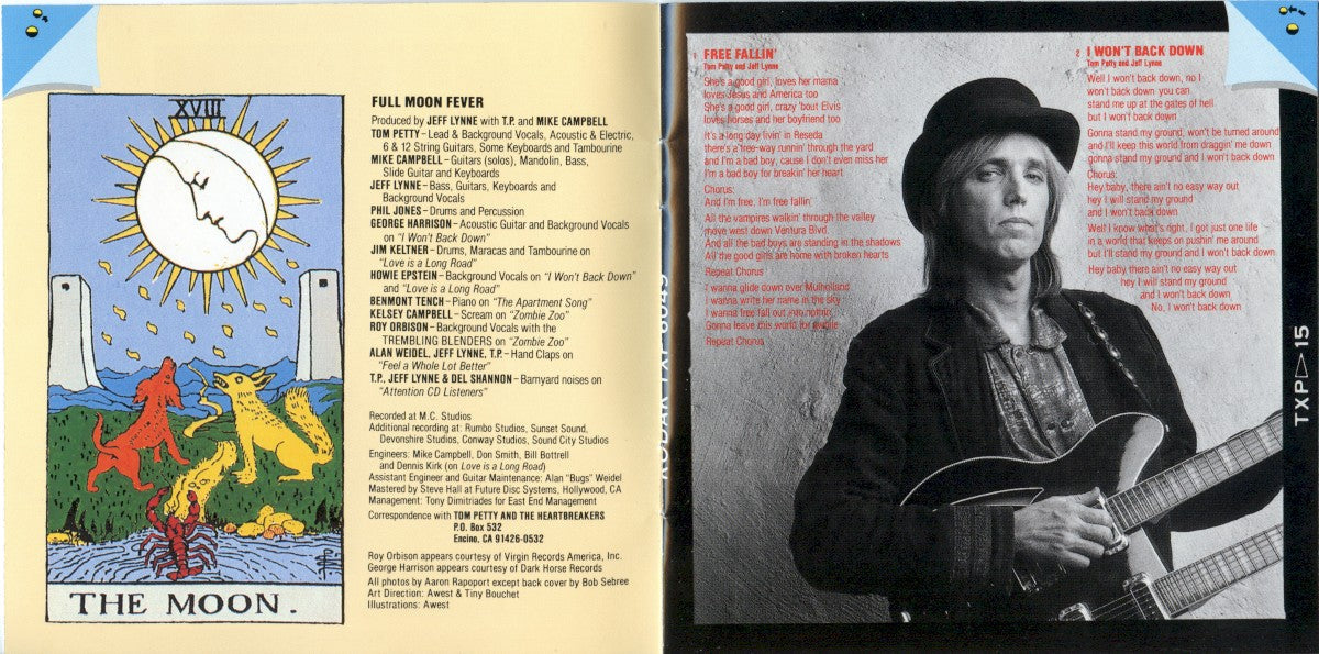 Tom Petty – Full Moon Fever Music CD