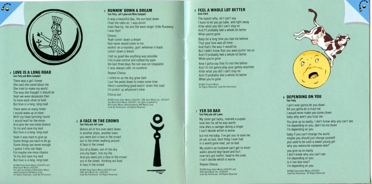 Tom Petty – Full Moon Fever Music CD