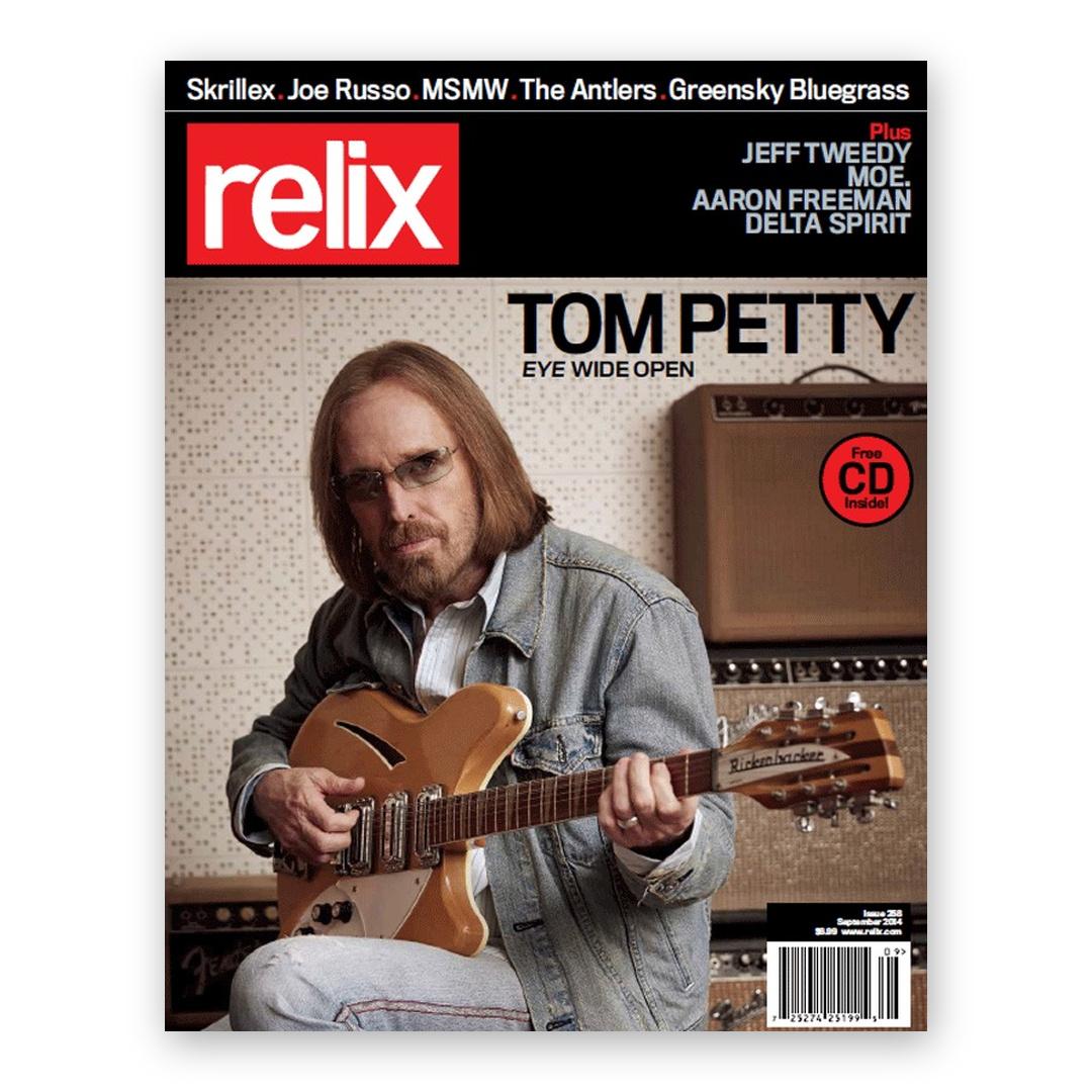 Tom Petty - September 2014 Relix Collector's Issue Magazine