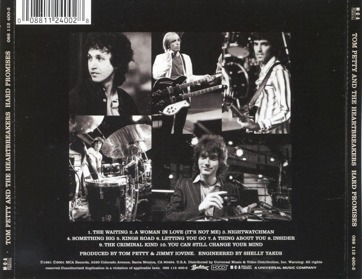 Tom Petty & The Heartbreakers – Hard Promises Music CD