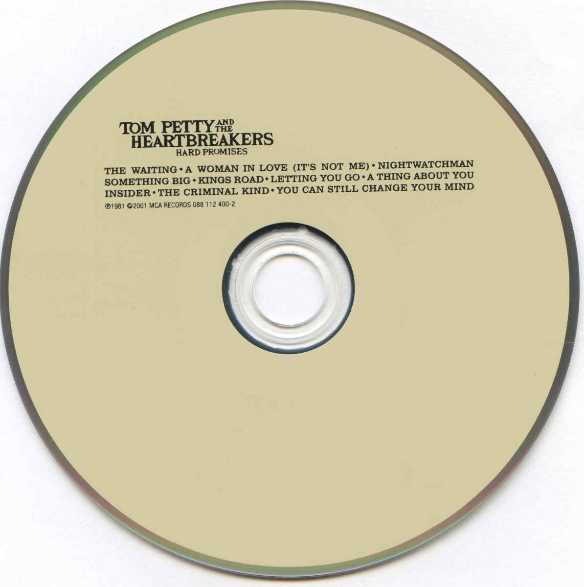 Tom Petty & The Heartbreakers – Hard Promises Music CD