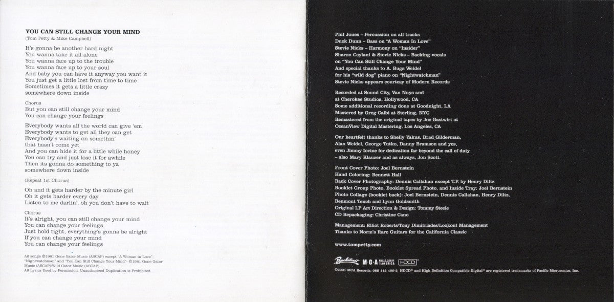 Tom Petty & The Heartbreakers – Hard Promises Music CD