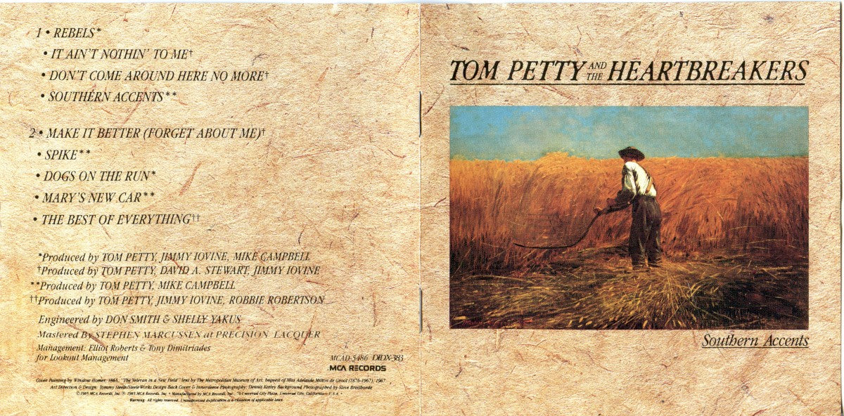 Tom Petty & The Heartbreakers – Southern Accents Music CD