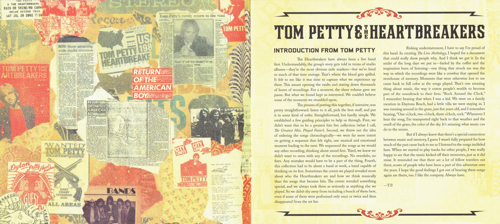 Tom Petty & The Heartbreakers – The Live Anthology (4-CD) Music CD