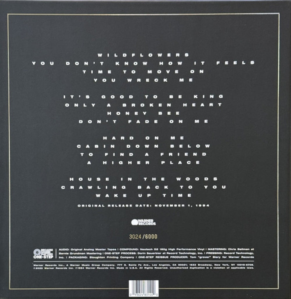 Tom Petty – Wildflowers (One-Step 2-LP Vinyl) Vinyl Record