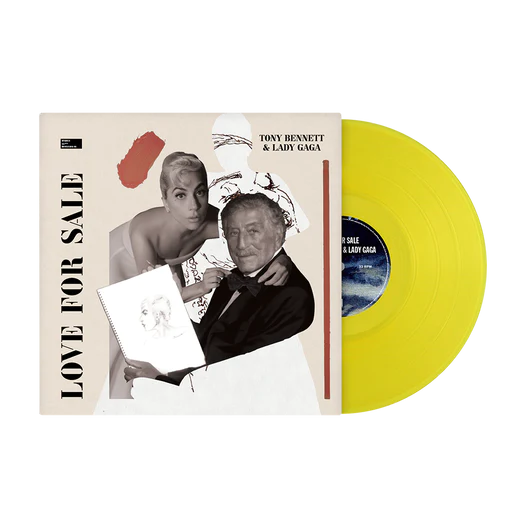 Tony Bennett & Lady Gaga - Love For Sale (Limited Edition, 180 Gram Yellow Vinyl) Vinyl Record