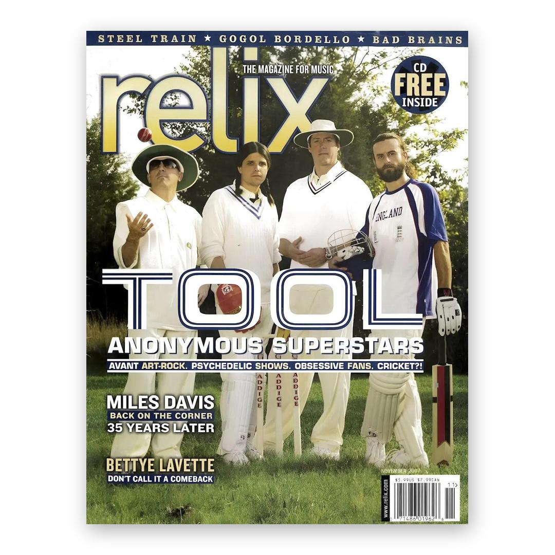 Tool - November 2007 Relix Issue Magazine