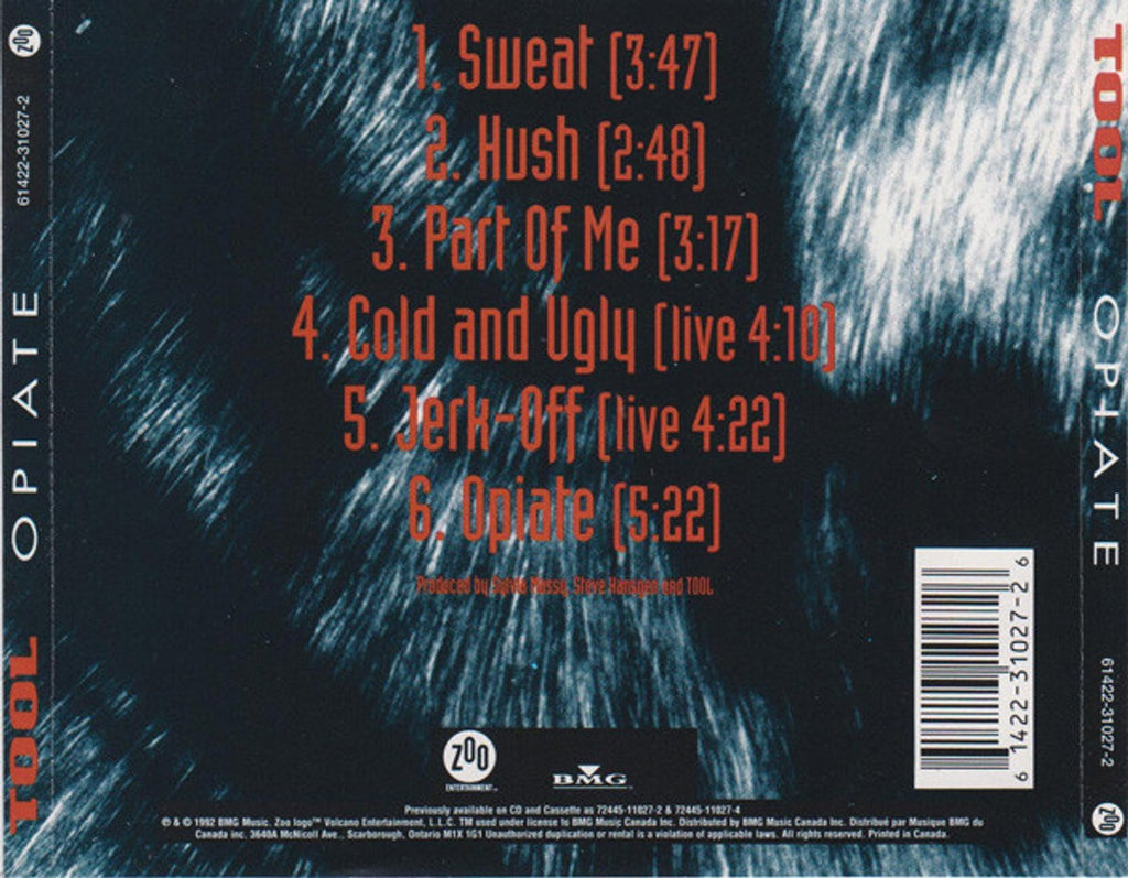 Tool – Opiate Music CD