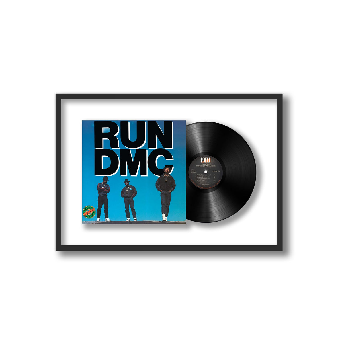 Run-D.M.C. - Tougher Than Leather - Framed Vinyl Record