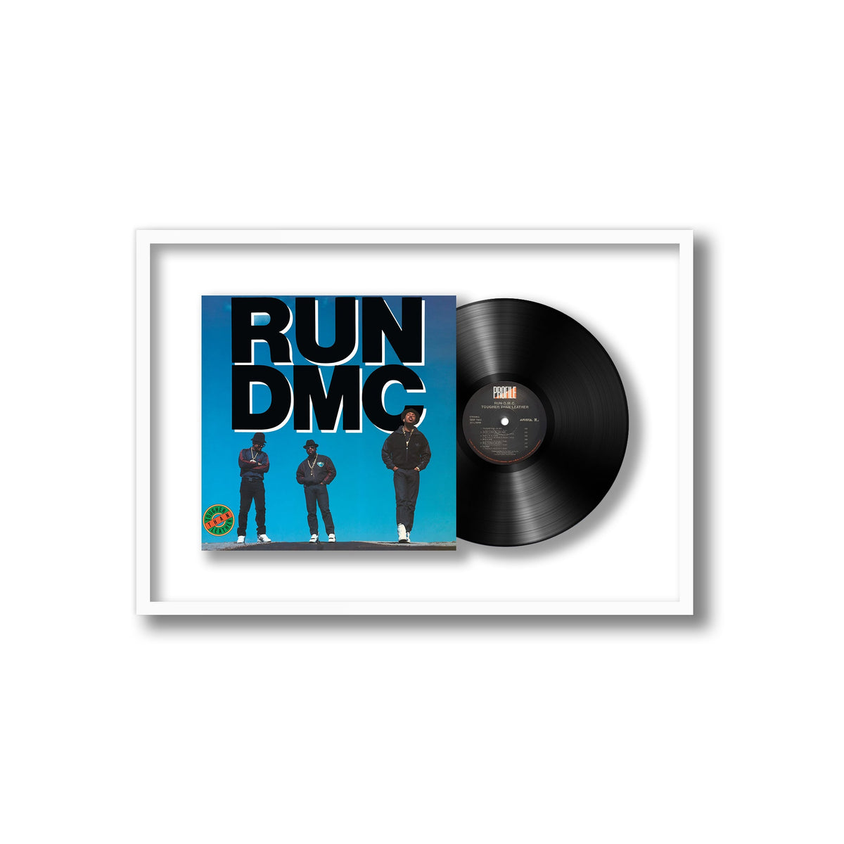 Run-D.M.C. - Tougher Than Leather - Framed Vinyl Record