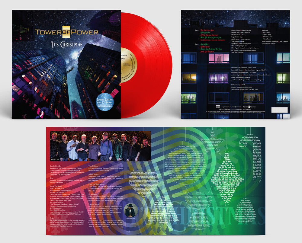 Tower Of Power – It's Christmas (Colored, Red LP Vinyl) Vinyl Record