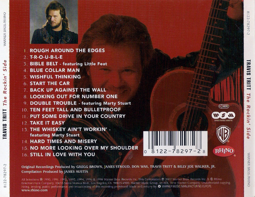 Travis Tritt – The Rockin' Side Music CD