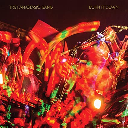 Trey Anastasio Burn It Down (Live) [Plasma Orange 3 LP] Vinyl Record