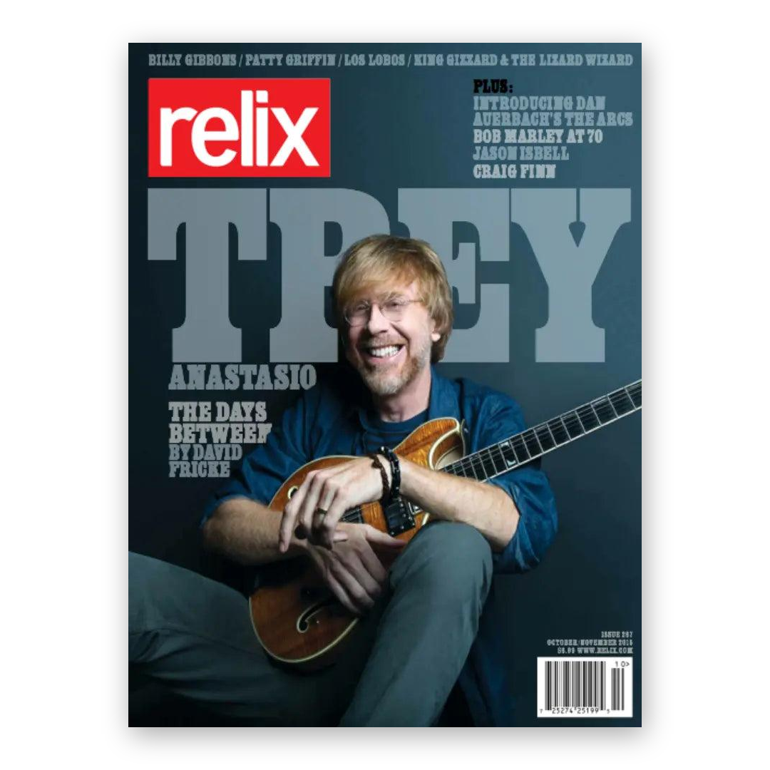Trey Anastasio - October/November 2015 Relix Issue Magazine