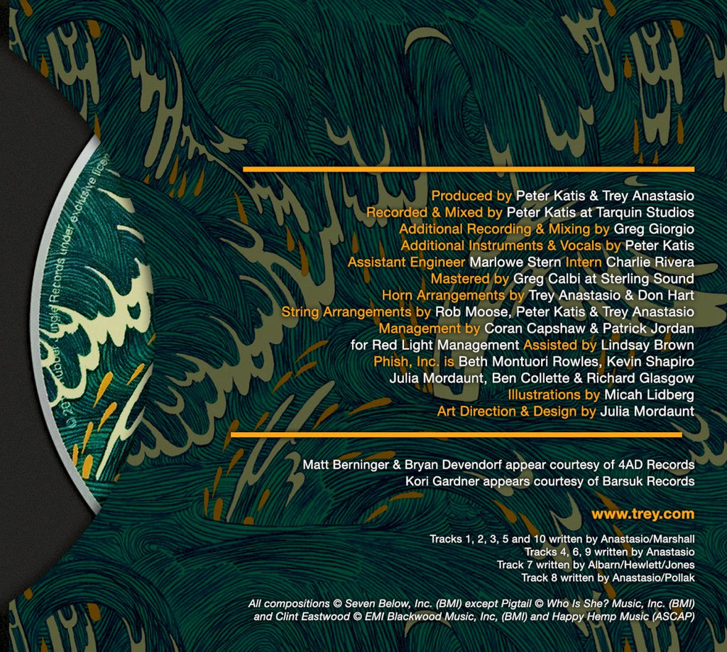 Trey Anastasio – Traveler Music CD