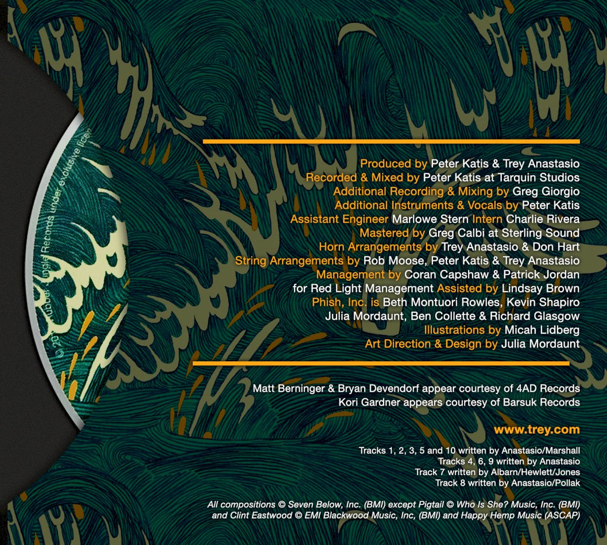 Trey Anastasio – Traveler Music CD