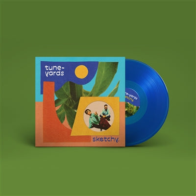 Tune-Yards - Sketchy. (Colored Vinyl, Blue, Indie Exclusive) Vinyl Record