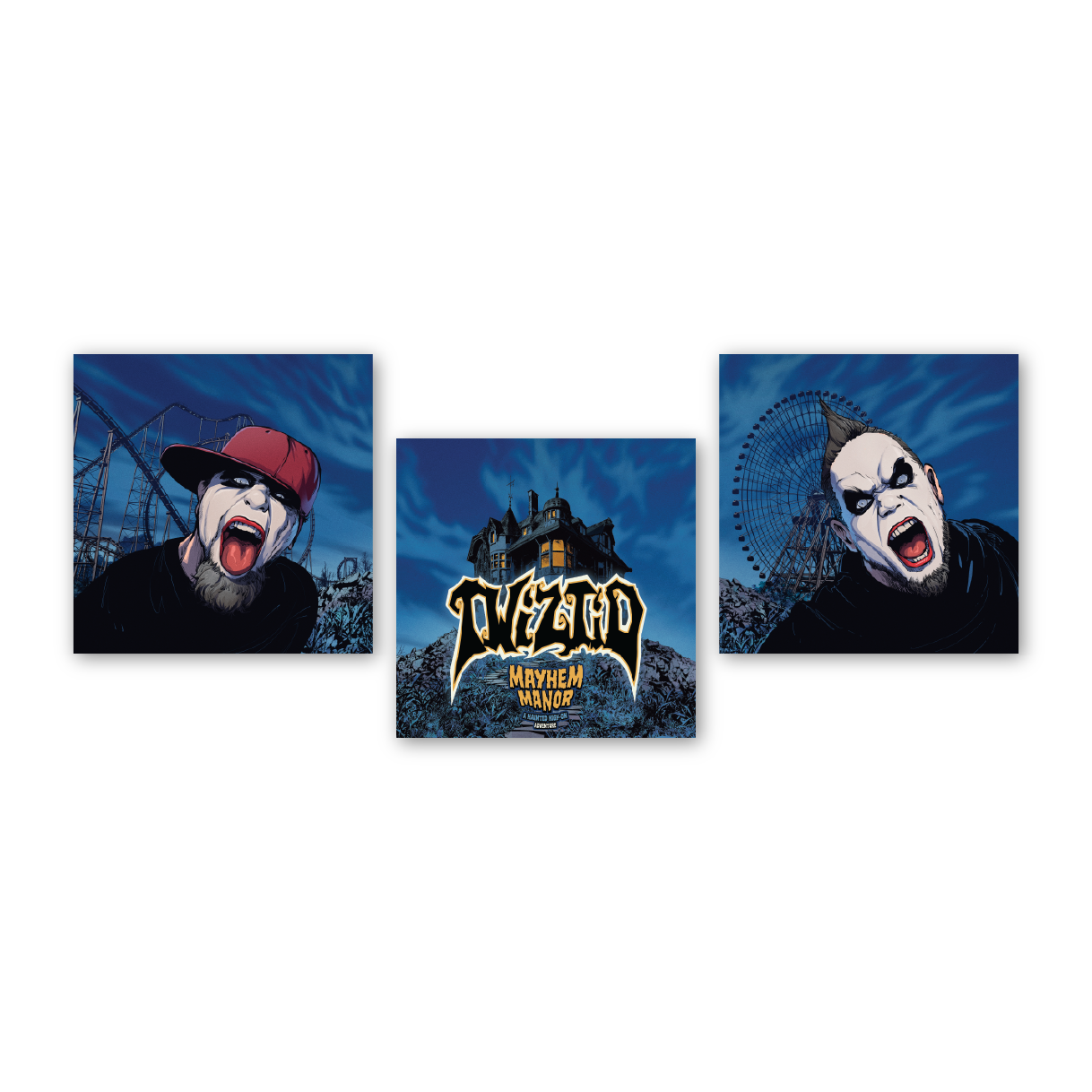 Twiztid Mayhem Manor - Graphic Novel (Deluxe Vinyl Edition) Vinyl Record