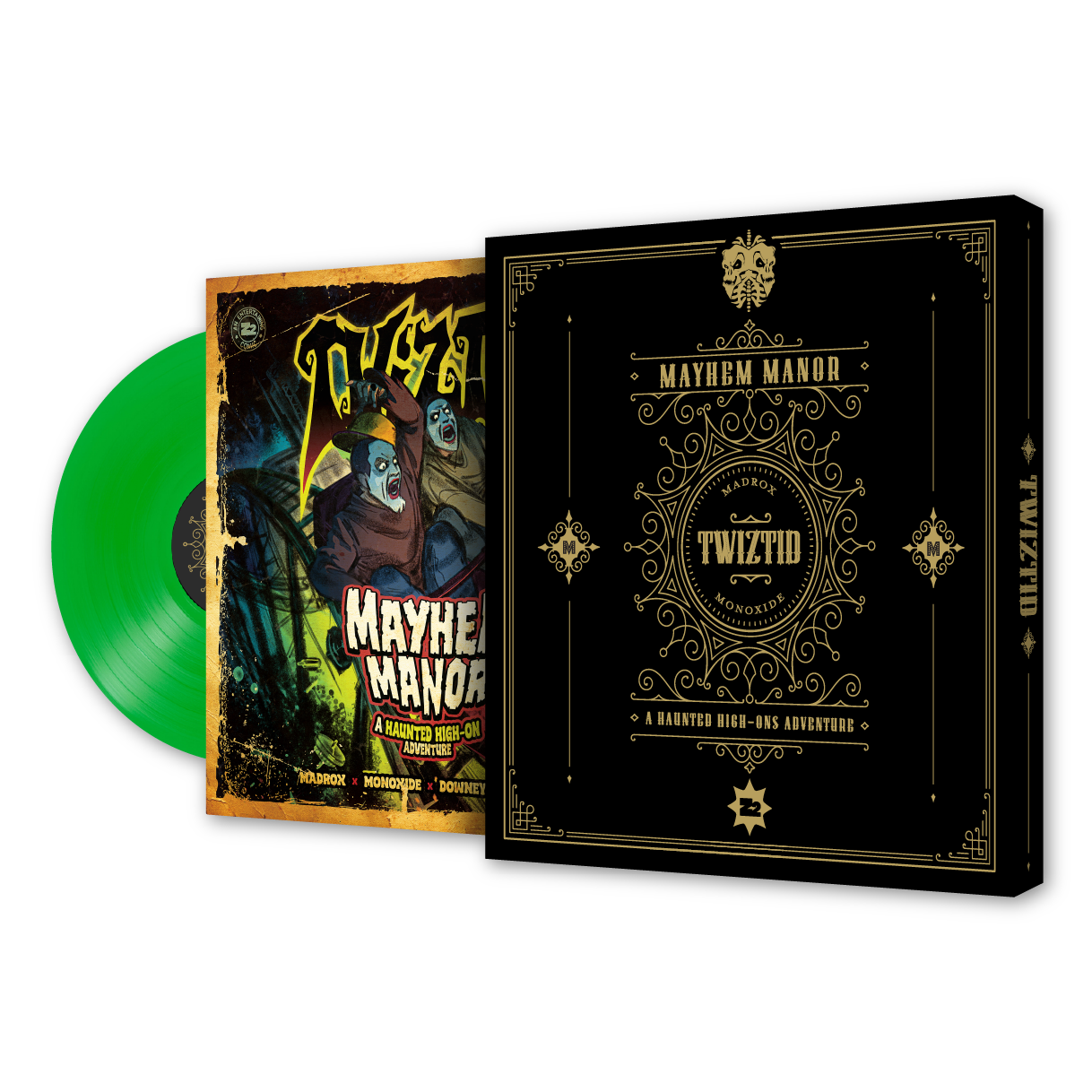 Twiztid Mayhem Manor - Graphic Novel (Deluxe Vinyl Edition) Vinyl Record