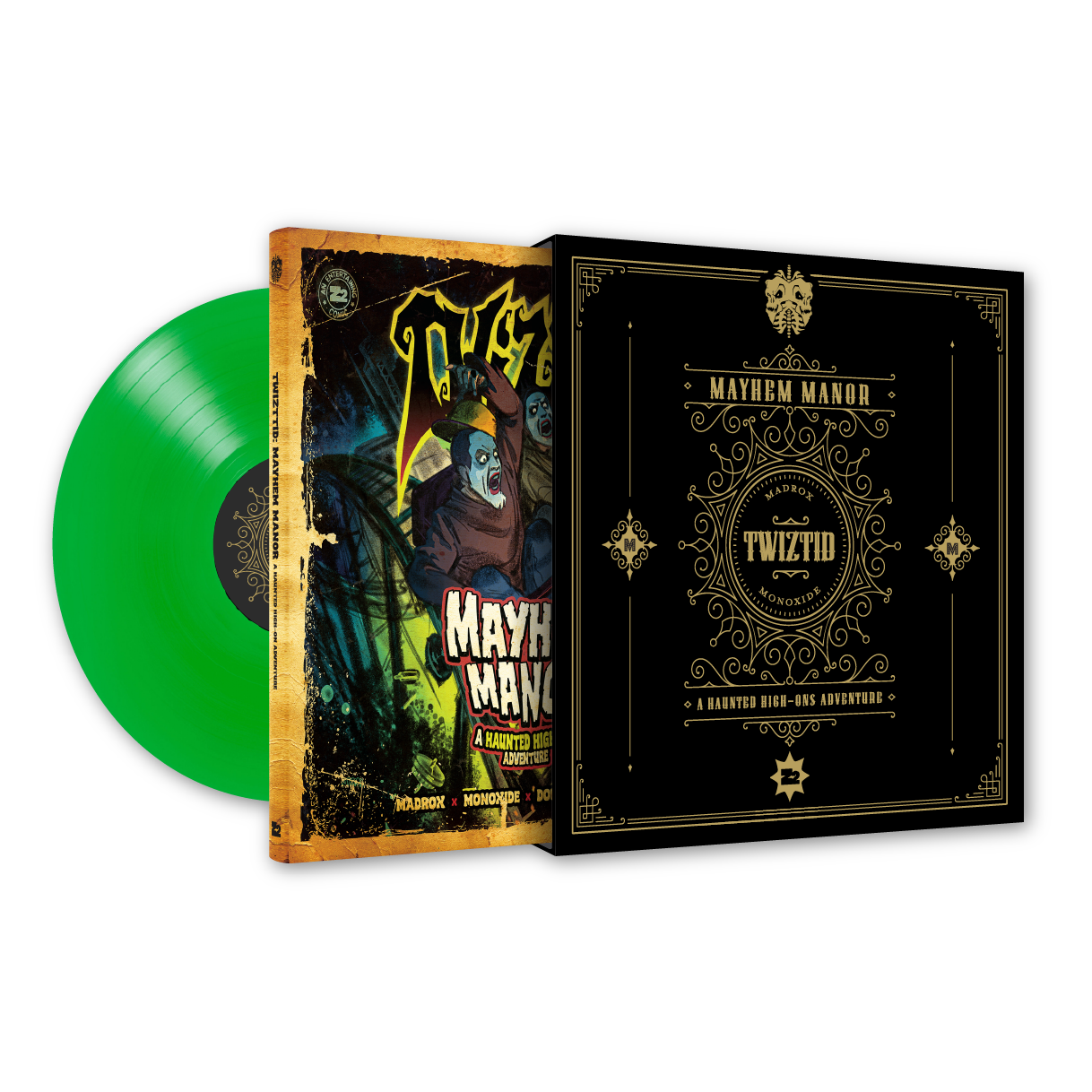 Twiztid Mayhem Manor - Graphic Novel (Deluxe Vinyl Edition) Vinyl Record
