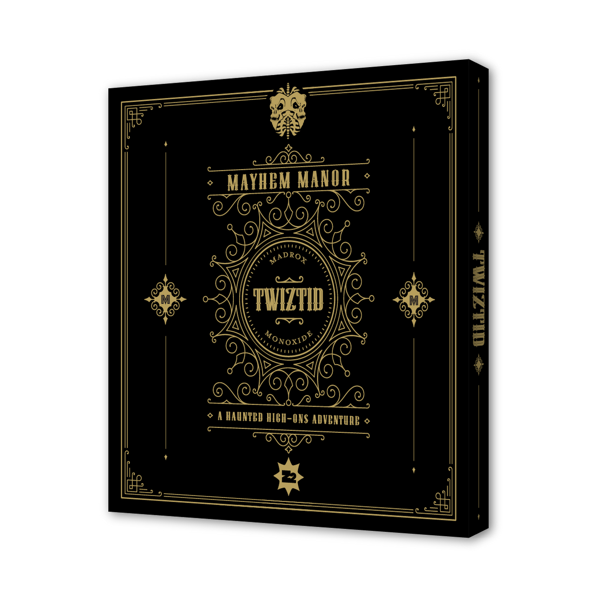 Twiztid Mayhem Manor - Signed Graphic Novel - Soundtrack (Platinum Edition) Vinyl Record
