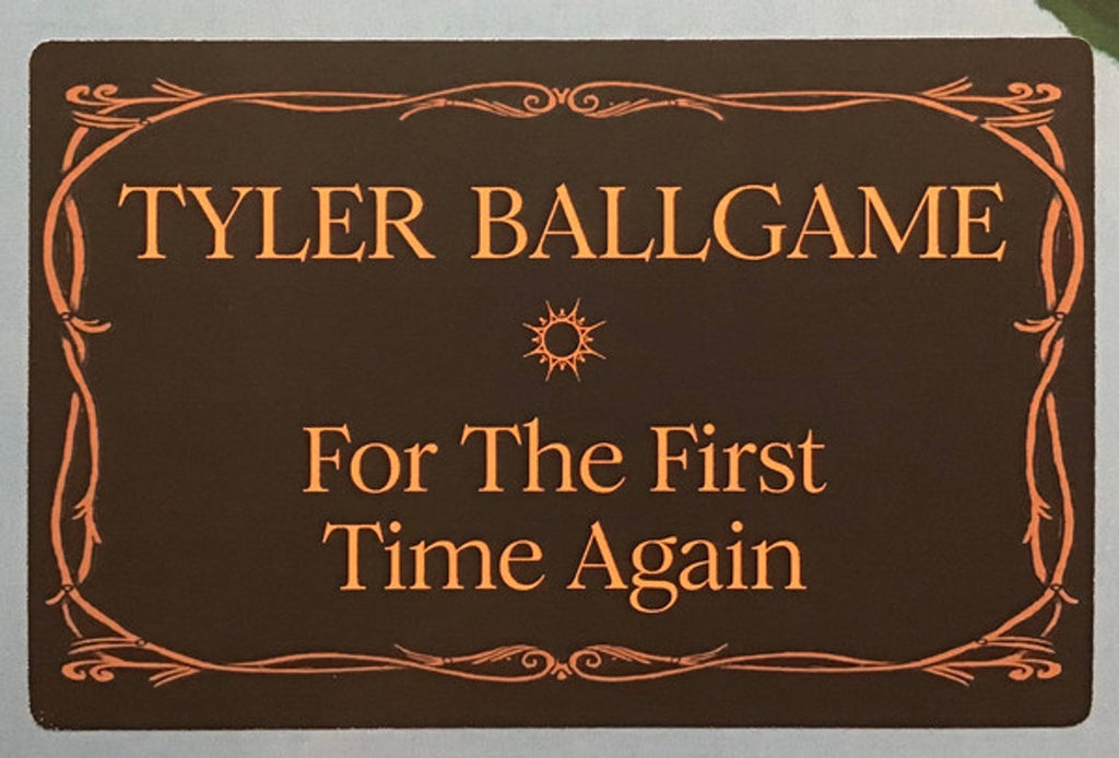 Tyler Ballgame – For The First Time Again (LP Vinyl) Vinyl Record