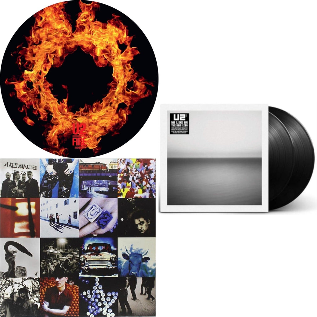 Fire (40Th Anniversary Edition/Picture Disc) & Achtung Baby (180G/2 LP) & No Line On The Horizon (2 LP)