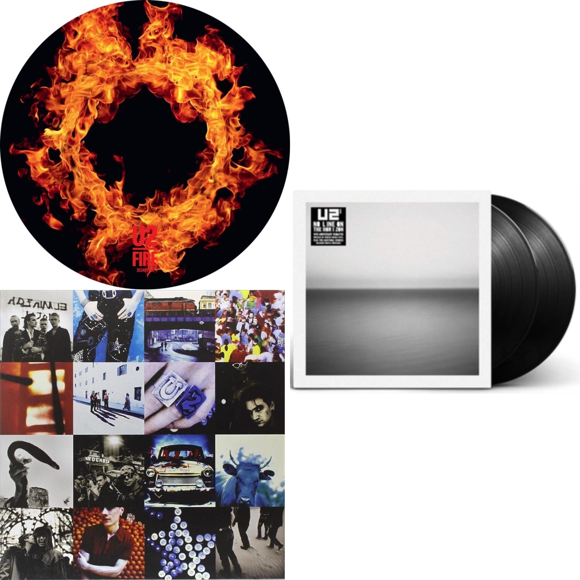 Fire (40Th Anniversary Edition/Picture Disc) & Achtung Baby (180G/2 LP) & No Line On The Horizon (2 LP)