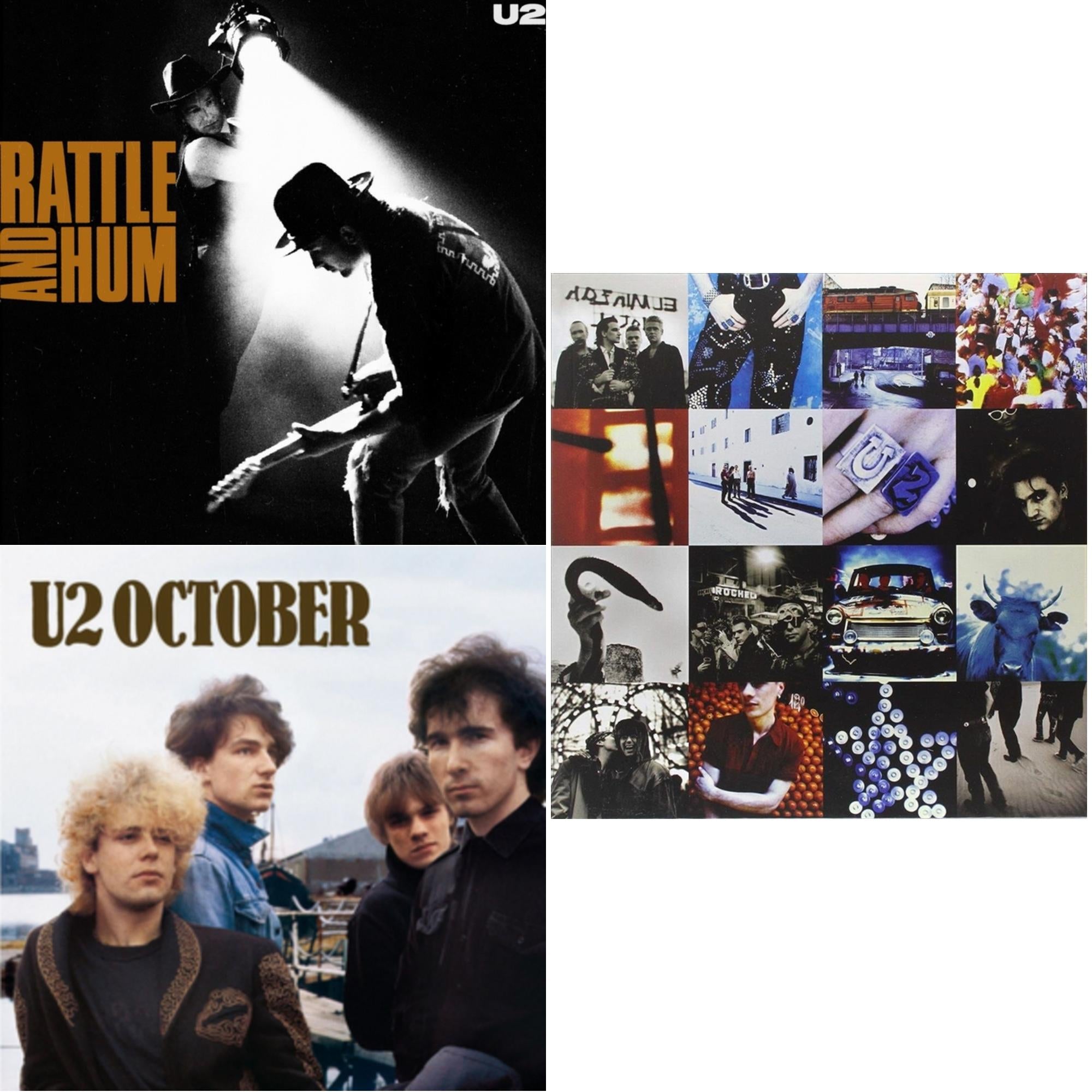 Rattle & Hum & October & Achtung Baby (180G/2 LP)