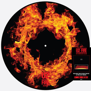 U2 Fire (40th Anniversary Edition) Vinyl Record