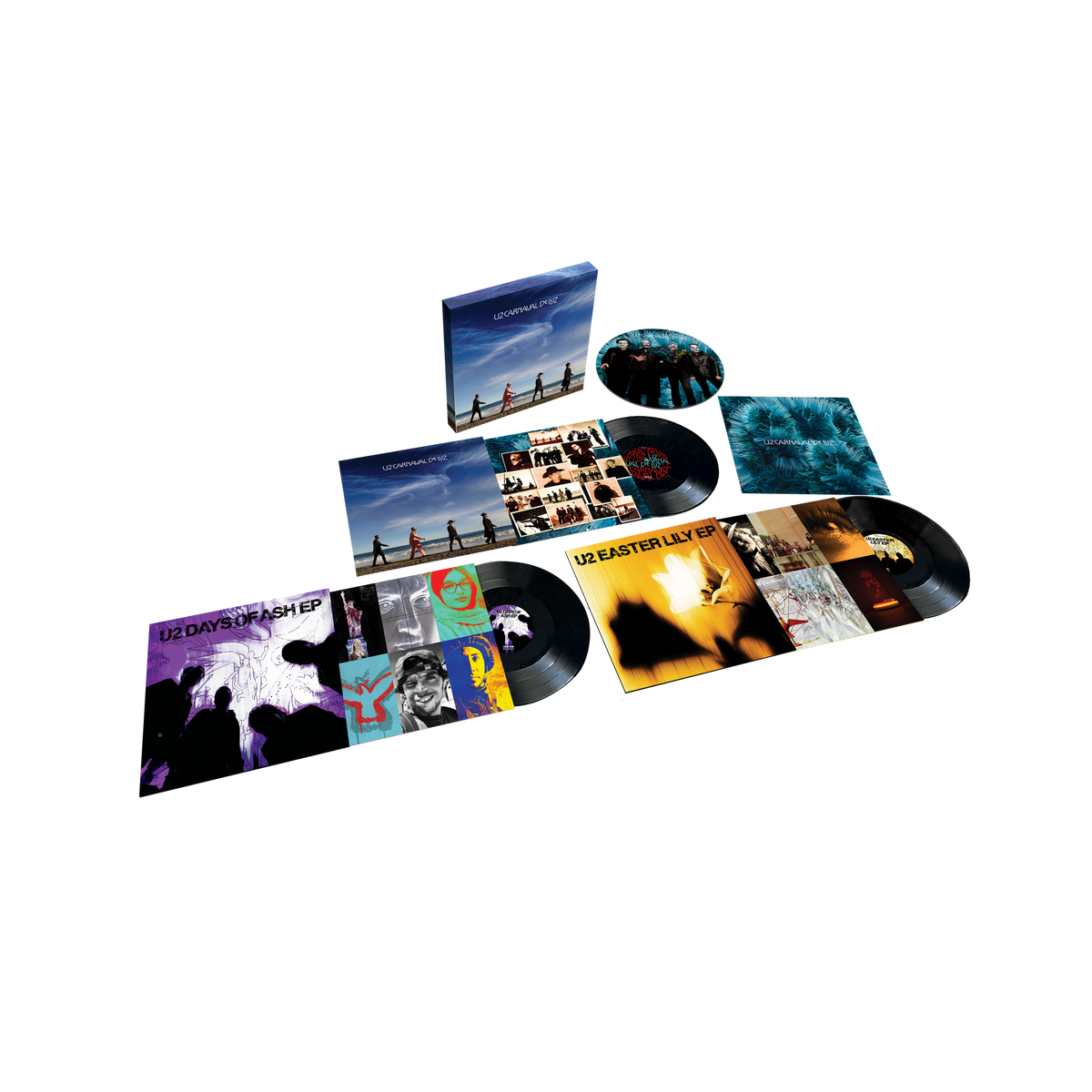 U2 – Carnaval De Luz (Deluxe Box Set 3-LP Vinyl) Vinyl Record