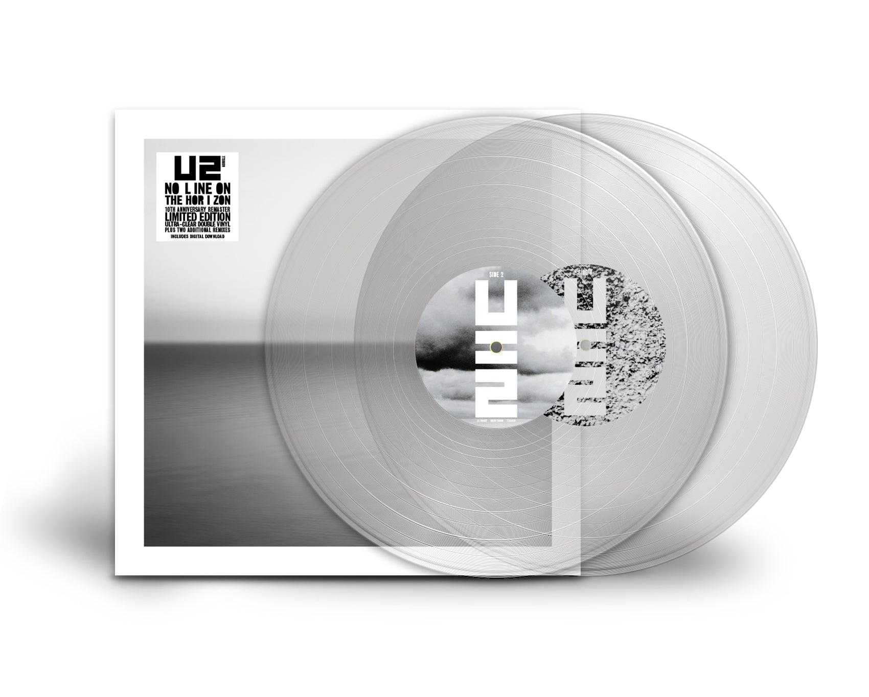 U2 - No Line On The Horizon [2 LP][Clear] Vinyl Record