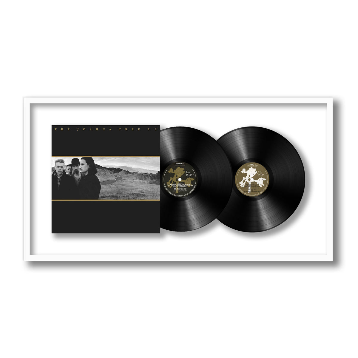 U2 - The Joshua Tree - Framed Vinyl Record
