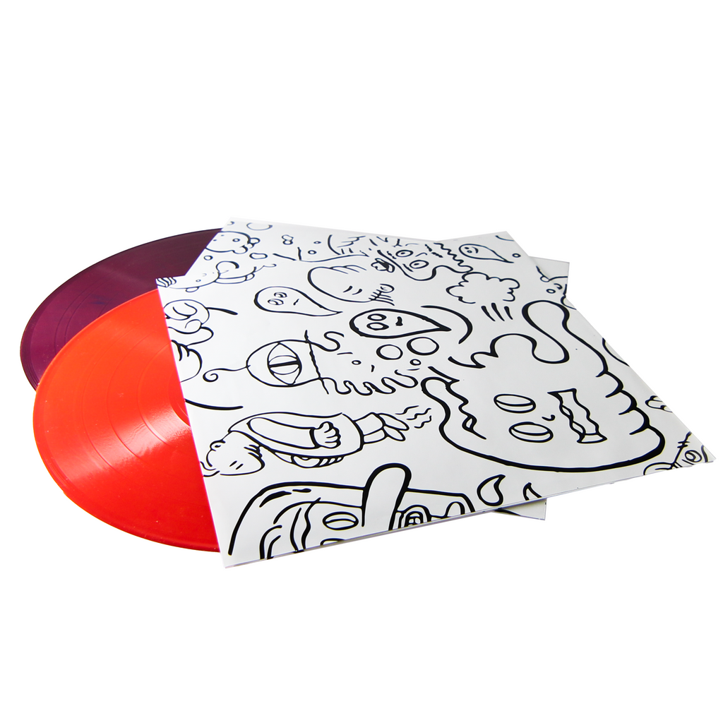 Blockhead - Uncle Tony's Coloring Book (2xLP - Orange & Purple) Vinyl Record